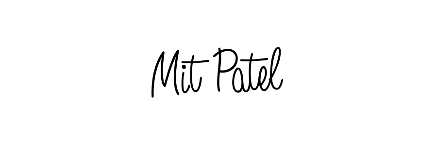 How to make Mit Patel signature? Angelique-Rose-font-FFP is a professional autograph style. Create handwritten signature for Mit Patel name. Mit Patel signature style 5 images and pictures png