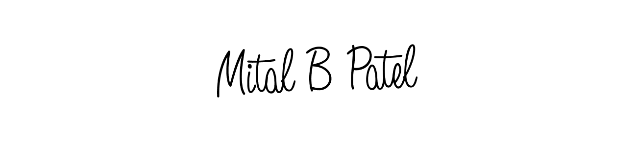 Also You can easily find your signature by using the search form. We will create Mital B Patel name handwritten signature images for you free of cost using Angelique-Rose-font-FFP sign style. Mital B Patel signature style 5 images and pictures png