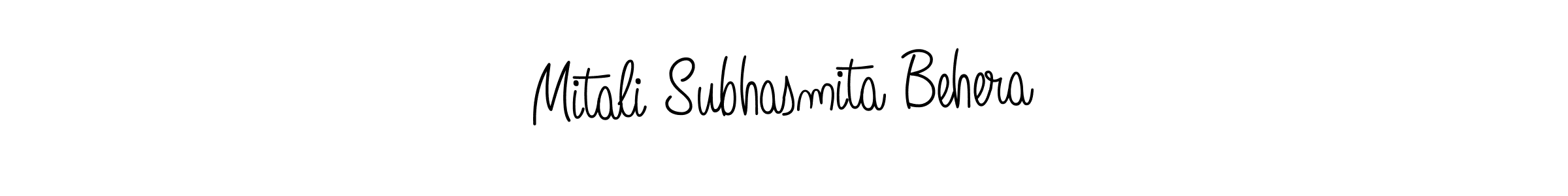This is the best signature style for the Mitali Subhasmita Behera name. Also you like these signature font (Angelique-Rose-font-FFP). Mix name signature. Mitali Subhasmita Behera signature style 5 images and pictures png