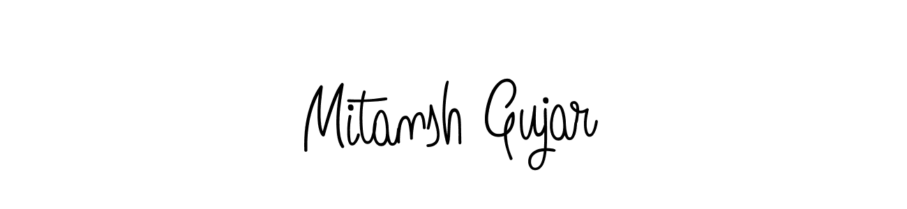 Best and Professional Signature Style for Mitansh Gujar. Angelique-Rose-font-FFP Best Signature Style Collection. Mitansh Gujar signature style 5 images and pictures png