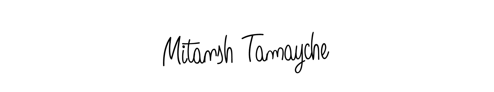 This is the best signature style for the Mitansh Tamayche name. Also you like these signature font (Angelique-Rose-font-FFP). Mix name signature. Mitansh Tamayche signature style 5 images and pictures png