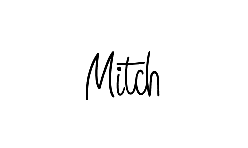 How to Draw Mitch signature style? Angelique-Rose-font-FFP is a latest design signature styles for name Mitch. Mitch signature style 5 images and pictures png