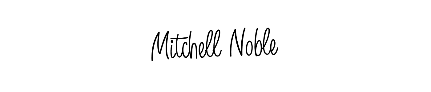 Make a beautiful signature design for name Mitchell Noble. Use this online signature maker to create a handwritten signature for free. Mitchell Noble signature style 5 images and pictures png