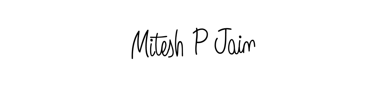 Make a beautiful signature design for name Mitesh P Jain. Use this online signature maker to create a handwritten signature for free. Mitesh P Jain signature style 5 images and pictures png