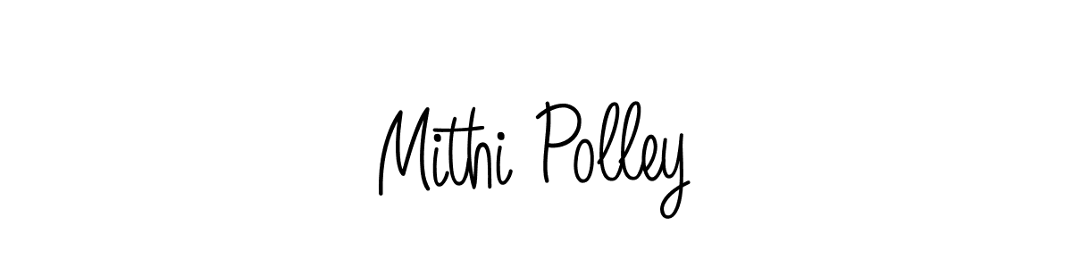 Make a beautiful signature design for name Mithi Polley. Use this online signature maker to create a handwritten signature for free. Mithi Polley signature style 5 images and pictures png