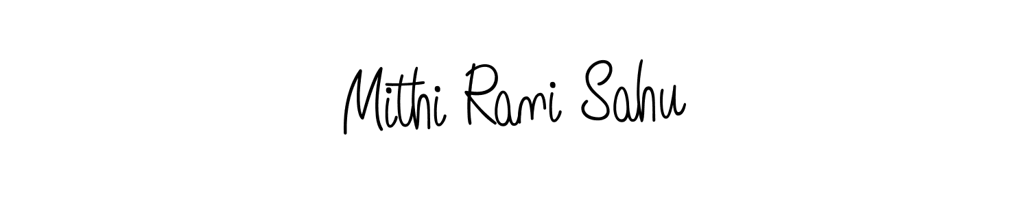 Once you've used our free online signature maker to create your best signature Angelique-Rose-font-FFP style, it's time to enjoy all of the benefits that Mithi Rani Sahu name signing documents. Mithi Rani Sahu signature style 5 images and pictures png