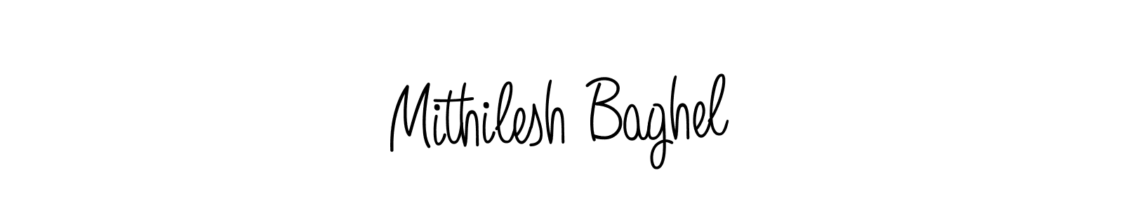 Make a beautiful signature design for name Mithilesh Baghel. Use this online signature maker to create a handwritten signature for free. Mithilesh Baghel signature style 5 images and pictures png