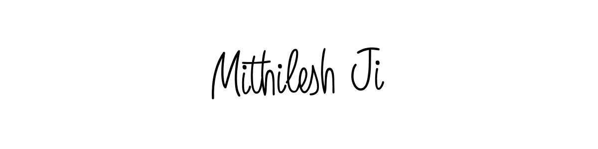 Make a short Mithilesh Ji signature style. Manage your documents anywhere anytime using Angelique-Rose-font-FFP. Create and add eSignatures, submit forms, share and send files easily. Mithilesh Ji signature style 5 images and pictures png