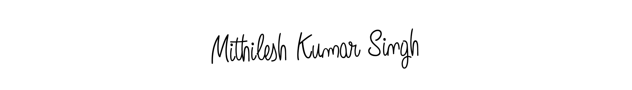 Make a beautiful signature design for name Mithilesh Kumar Singh. Use this online signature maker to create a handwritten signature for free. Mithilesh Kumar Singh signature style 5 images and pictures png