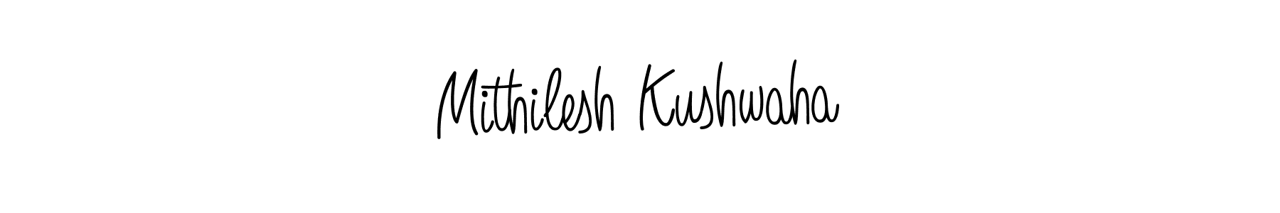 Make a beautiful signature design for name Mithilesh Kushwaha. Use this online signature maker to create a handwritten signature for free. Mithilesh Kushwaha signature style 5 images and pictures png