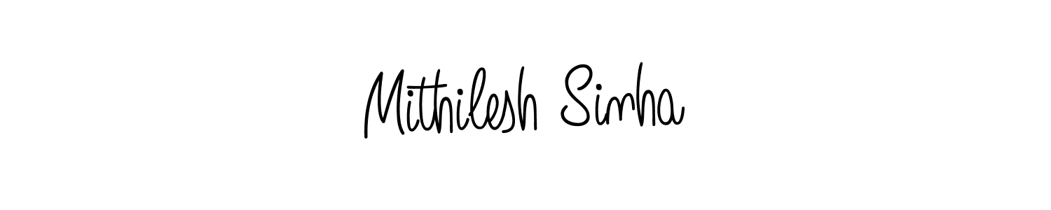 This is the best signature style for the Mithilesh Sinha name. Also you like these signature font (Angelique-Rose-font-FFP). Mix name signature. Mithilesh Sinha signature style 5 images and pictures png