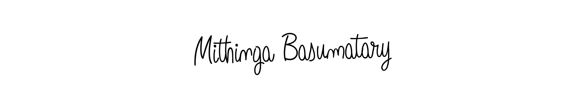 Also You can easily find your signature by using the search form. We will create Mithinga Basumatary name handwritten signature images for you free of cost using Angelique-Rose-font-FFP sign style. Mithinga Basumatary signature style 5 images and pictures png