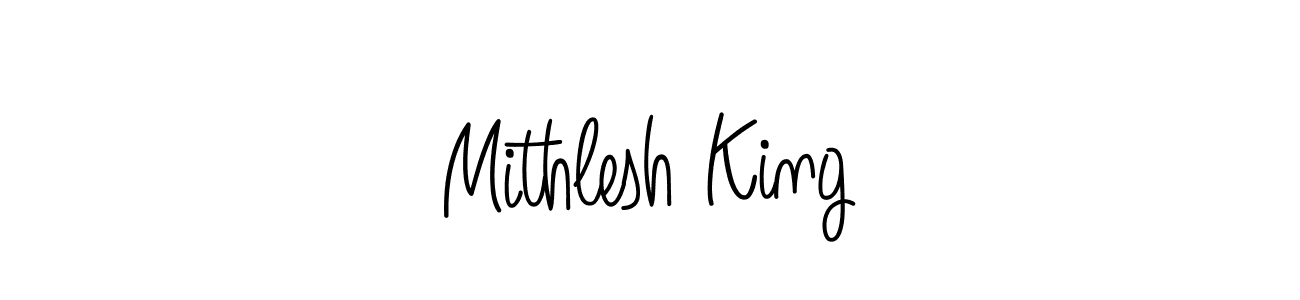You can use this online signature creator to create a handwritten signature for the name Mithlesh King. This is the best online autograph maker. Mithlesh King signature style 5 images and pictures png