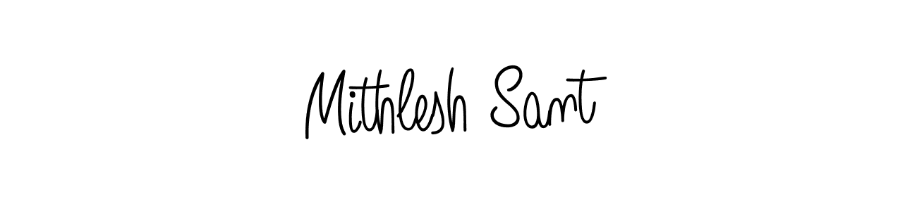 Here are the top 10 professional signature styles for the name Mithlesh Sant. These are the best autograph styles you can use for your name. Mithlesh Sant signature style 5 images and pictures png