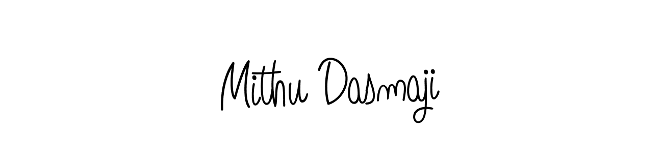 Use a signature maker to create a handwritten signature online. With this signature software, you can design (Angelique-Rose-font-FFP) your own signature for name Mithu Dasmaji. Mithu Dasmaji signature style 5 images and pictures png