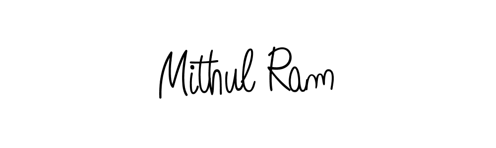 Best and Professional Signature Style for Mithul Ram. Angelique-Rose-font-FFP Best Signature Style Collection. Mithul Ram signature style 5 images and pictures png