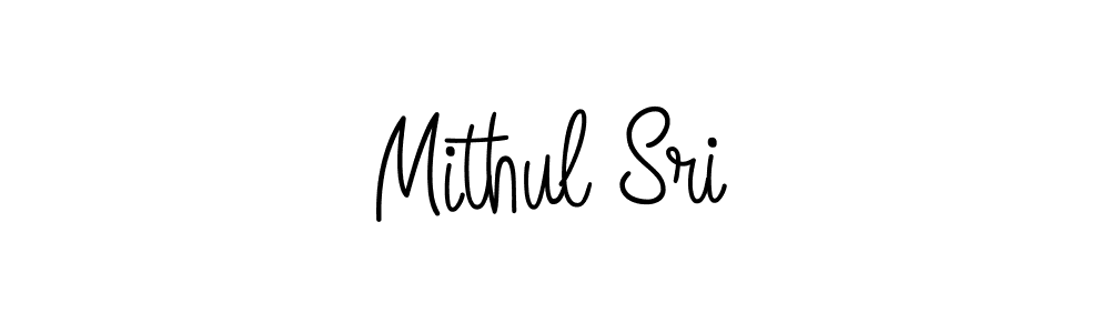 Create a beautiful signature design for name Mithul Sri. With this signature (Angelique-Rose-font-FFP) fonts, you can make a handwritten signature for free. Mithul Sri signature style 5 images and pictures png