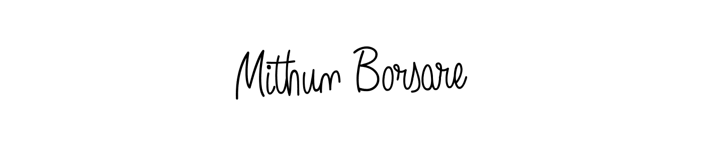 You can use this online signature creator to create a handwritten signature for the name Mithun Borsare. This is the best online autograph maker. Mithun Borsare signature style 5 images and pictures png