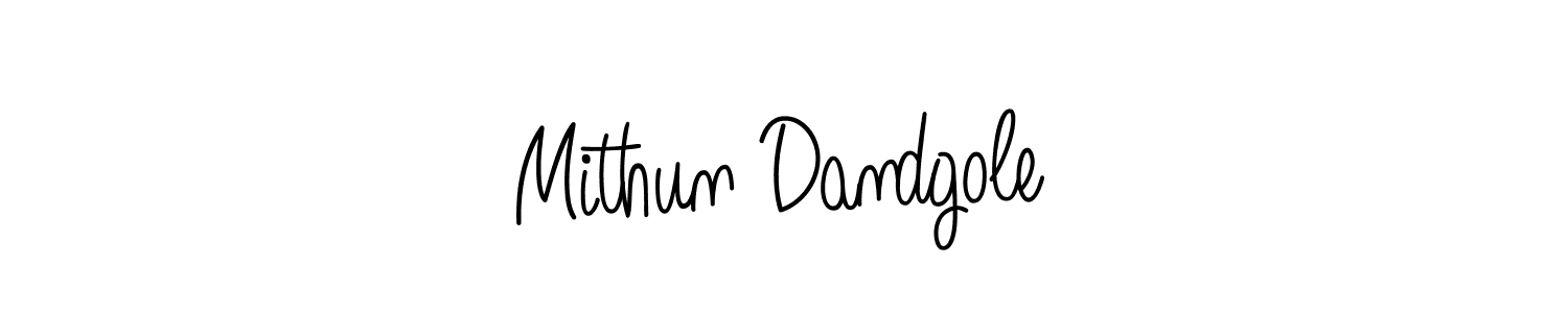 How to make Mithun Dandgole signature? Angelique-Rose-font-FFP is a professional autograph style. Create handwritten signature for Mithun Dandgole name. Mithun Dandgole signature style 5 images and pictures png