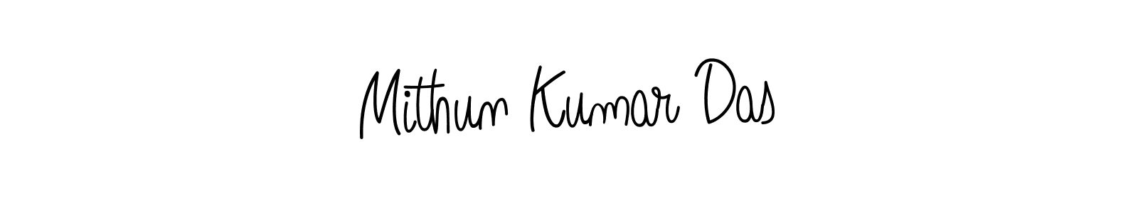 Create a beautiful signature design for name Mithun Kumar Das. With this signature (Angelique-Rose-font-FFP) fonts, you can make a handwritten signature for free. Mithun Kumar Das signature style 5 images and pictures png