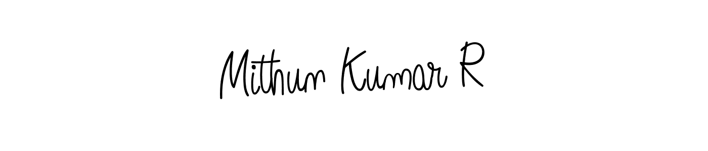 if you are searching for the best signature style for your name Mithun Kumar R. so please give up your signature search. here we have designed multiple signature styles  using Angelique-Rose-font-FFP. Mithun Kumar R signature style 5 images and pictures png