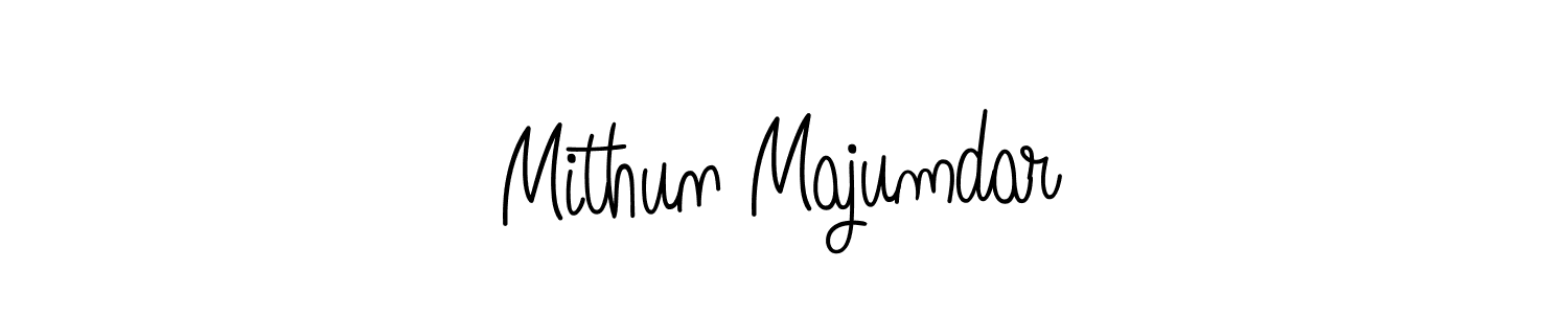 Design your own signature with our free online signature maker. With this signature software, you can create a handwritten (Angelique-Rose-font-FFP) signature for name Mithun Majumdar. Mithun Majumdar signature style 5 images and pictures png