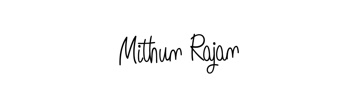 Angelique-Rose-font-FFP is a professional signature style that is perfect for those who want to add a touch of class to their signature. It is also a great choice for those who want to make their signature more unique. Get Mithun Rajan name to fancy signature for free. Mithun Rajan signature style 5 images and pictures png