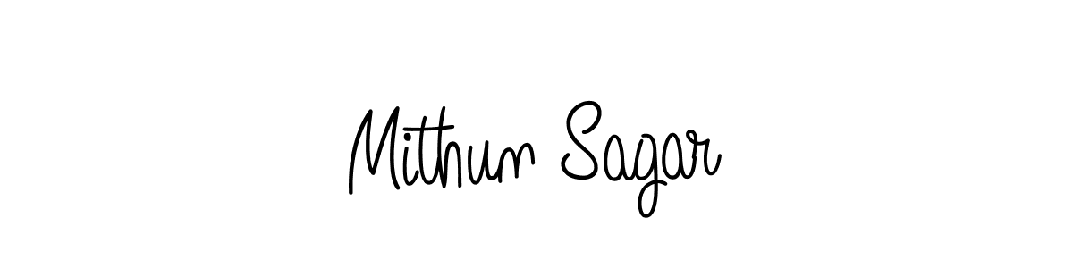 How to Draw Mithun Sagar signature style? Angelique-Rose-font-FFP is a latest design signature styles for name Mithun Sagar. Mithun Sagar signature style 5 images and pictures png
