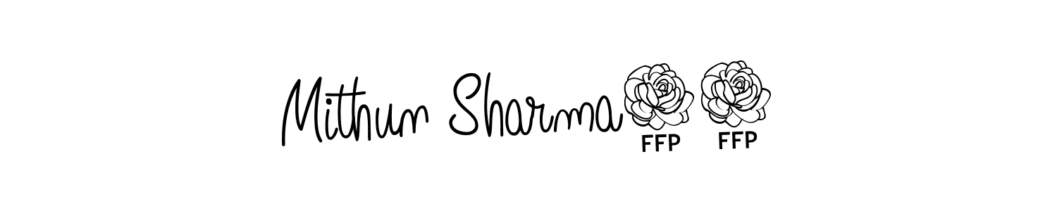 Once you've used our free online signature maker to create your best signature Angelique-Rose-font-FFP style, it's time to enjoy all of the benefits that Mithun Sharma07 name signing documents. Mithun Sharma07 signature style 5 images and pictures png