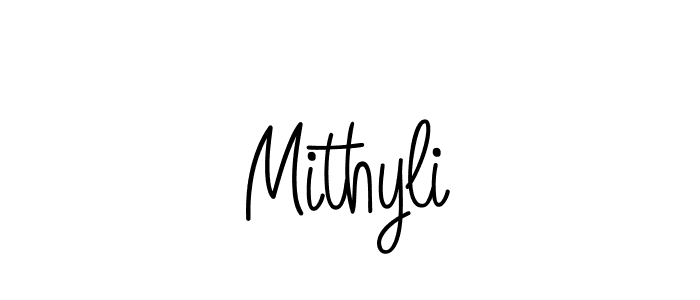 How to make Mithyli signature? Angelique-Rose-font-FFP is a professional autograph style. Create handwritten signature for Mithyli name. Mithyli signature style 5 images and pictures png