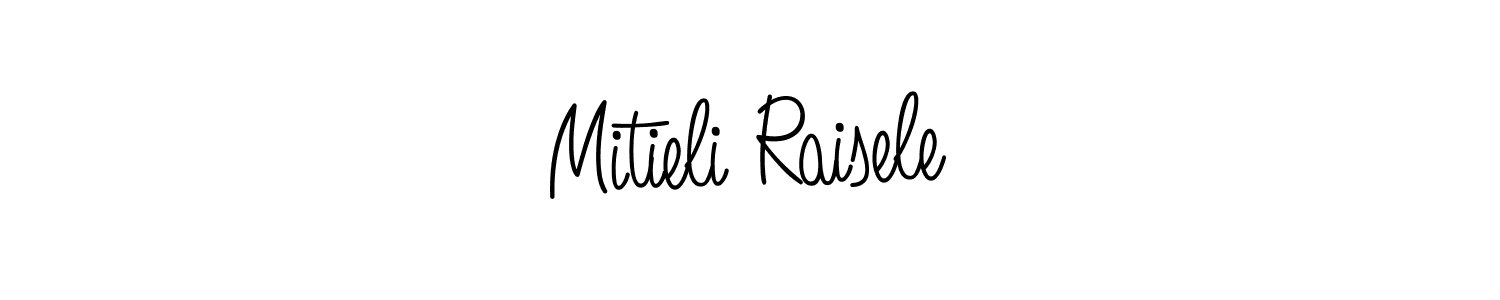 Check out images of Autograph of Mitieli Raisele name. Actor Mitieli Raisele Signature Style. Angelique-Rose-font-FFP is a professional sign style online. Mitieli Raisele signature style 5 images and pictures png