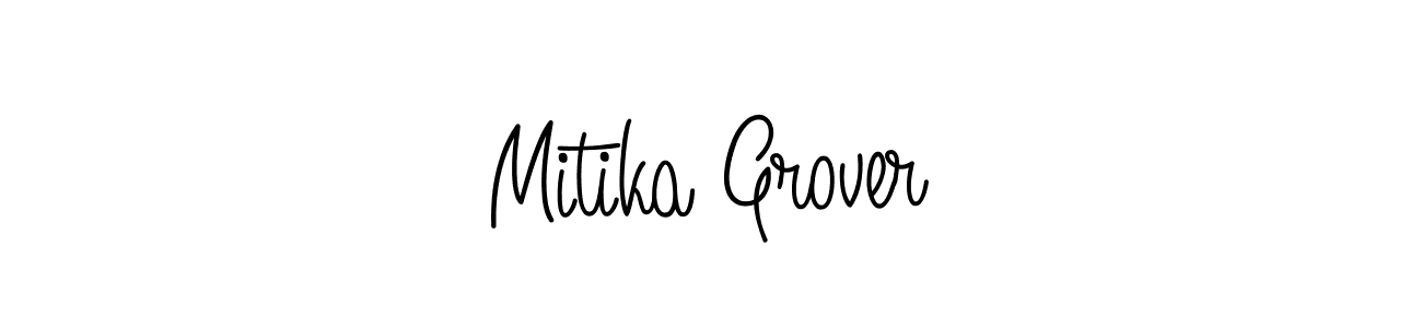 Best and Professional Signature Style for Mitika Grover. Angelique-Rose-font-FFP Best Signature Style Collection. Mitika Grover signature style 5 images and pictures png
