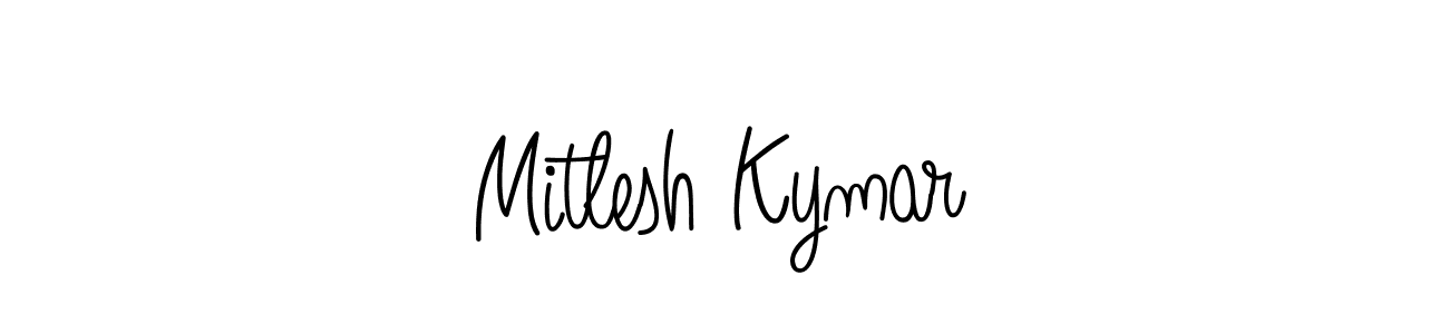 It looks lik you need a new signature style for name Mitlesh Kymar. Design unique handwritten (Angelique-Rose-font-FFP) signature with our free signature maker in just a few clicks. Mitlesh Kymar signature style 5 images and pictures png
