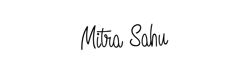 How to make Mitra Sahu name signature. Use Angelique-Rose-font-FFP style for creating short signs online. This is the latest handwritten sign. Mitra Sahu signature style 5 images and pictures png