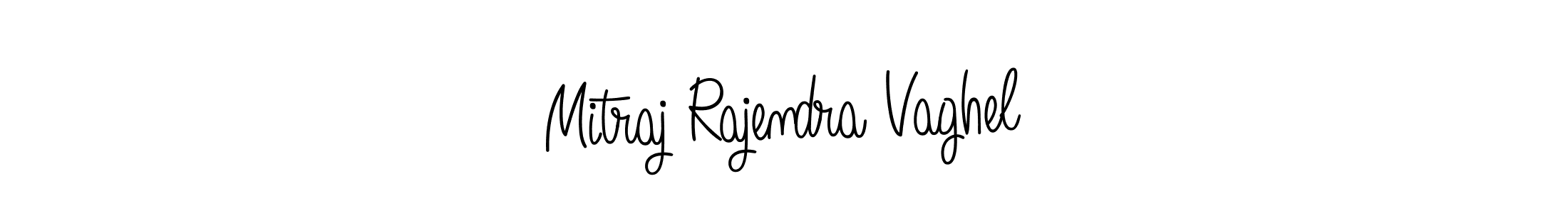 It looks lik you need a new signature style for name Mitraj Rajendra Vaghel. Design unique handwritten (Angelique-Rose-font-FFP) signature with our free signature maker in just a few clicks. Mitraj Rajendra Vaghel signature style 5 images and pictures png