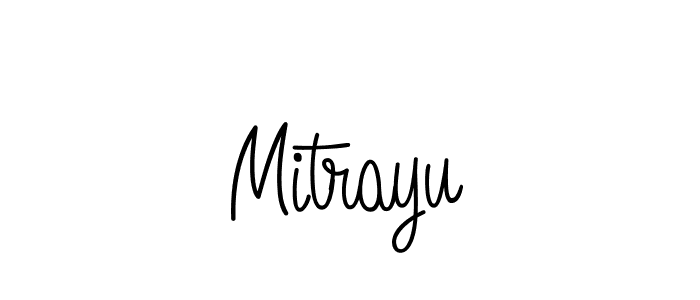 if you are searching for the best signature style for your name Mitrayu. so please give up your signature search. here we have designed multiple signature styles  using Angelique-Rose-font-FFP. Mitrayu signature style 5 images and pictures png