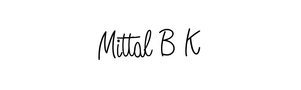 Check out images of Autograph of Mittal B K name. Actor Mittal B K Signature Style. Angelique-Rose-font-FFP is a professional sign style online. Mittal B K signature style 5 images and pictures png