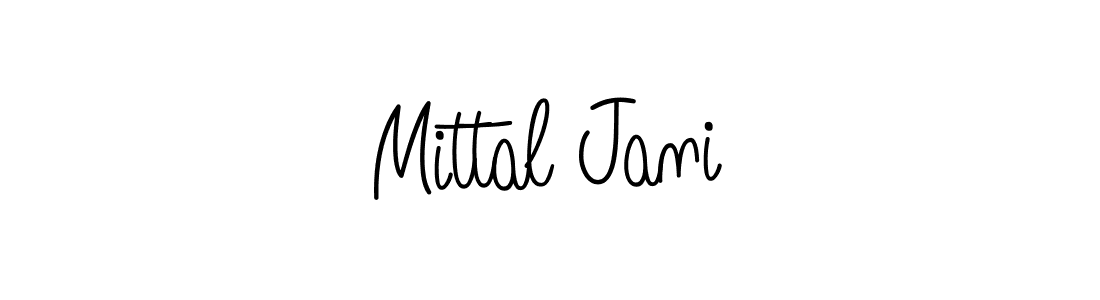 It looks lik you need a new signature style for name Mittal Jani. Design unique handwritten (Angelique-Rose-font-FFP) signature with our free signature maker in just a few clicks. Mittal Jani signature style 5 images and pictures png