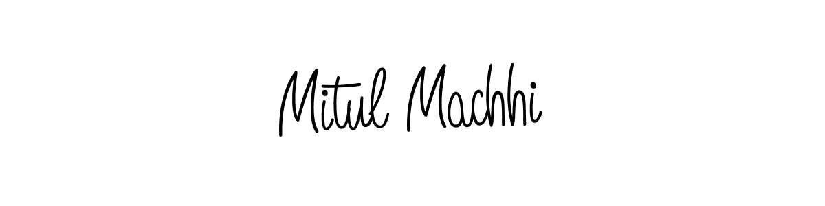 Also You can easily find your signature by using the search form. We will create Mitul Machhi name handwritten signature images for you free of cost using Angelique-Rose-font-FFP sign style. Mitul Machhi signature style 5 images and pictures png