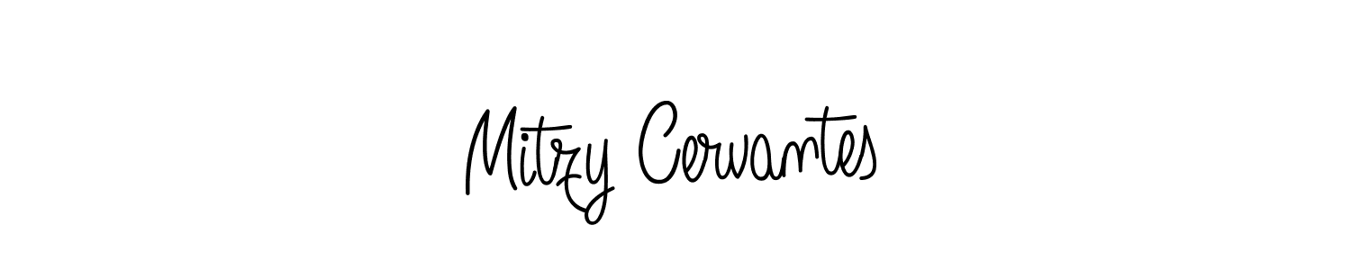 Make a beautiful signature design for name Mitzy Cervantes. Use this online signature maker to create a handwritten signature for free. Mitzy Cervantes signature style 5 images and pictures png
