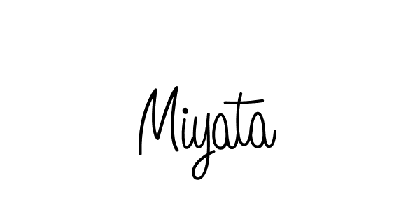 Miyata stylish signature style. Best Handwritten Sign (Angelique-Rose-font-FFP) for my name. Handwritten Signature Collection Ideas for my name Miyata. Miyata signature style 5 images and pictures png