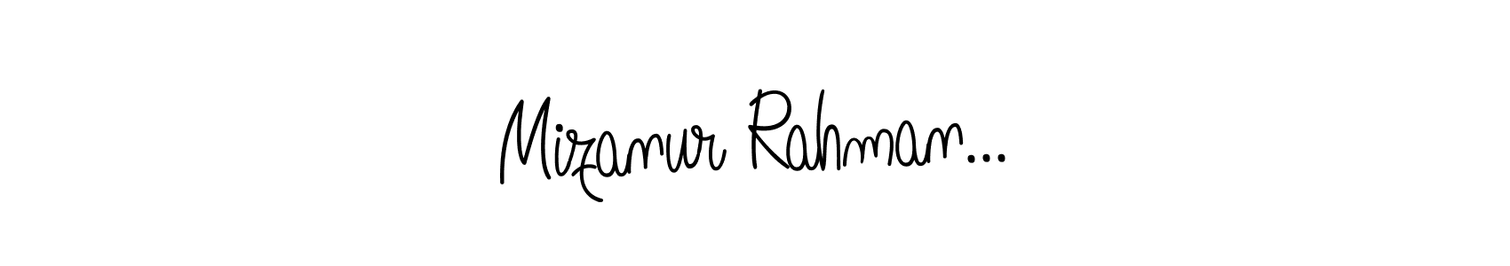 Use a signature maker to create a handwritten signature online. With this signature software, you can design (Angelique-Rose-font-FFP) your own signature for name Mizanur Rahman.... Mizanur Rahman... signature style 5 images and pictures png