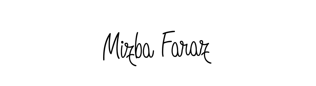 Also You can easily find your signature by using the search form. We will create Mizba Faraz name handwritten signature images for you free of cost using Angelique-Rose-font-FFP sign style. Mizba Faraz signature style 5 images and pictures png