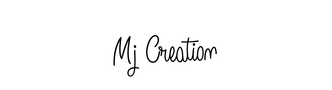 You should practise on your own different ways (Angelique-Rose-font-FFP) to write your name (Mj Creation) in signature. don't let someone else do it for you. Mj Creation signature style 5 images and pictures png