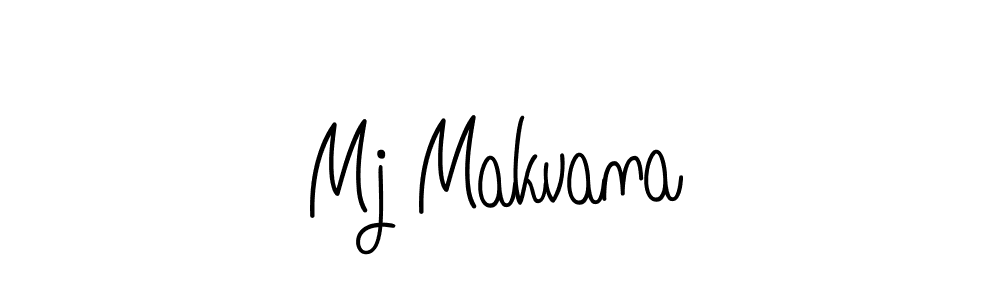 Check out images of Autograph of Mj Makvana name. Actor Mj Makvana Signature Style. Angelique-Rose-font-FFP is a professional sign style online. Mj Makvana signature style 5 images and pictures png