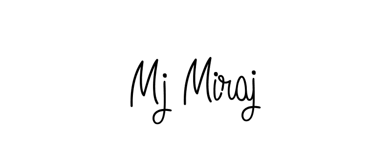 It looks lik you need a new signature style for name Mj Miraj. Design unique handwritten (Angelique-Rose-font-FFP) signature with our free signature maker in just a few clicks. Mj Miraj signature style 5 images and pictures png