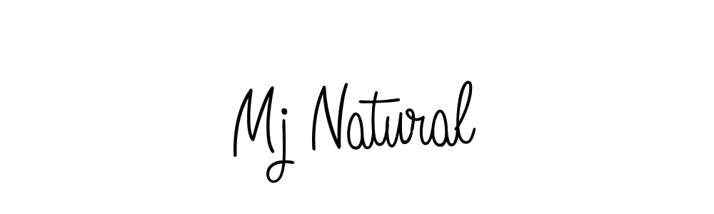 How to Draw Mj Natural signature style? Angelique-Rose-font-FFP is a latest design signature styles for name Mj Natural. Mj Natural signature style 5 images and pictures png