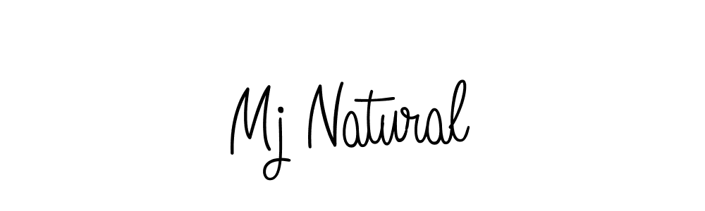 Best and Professional Signature Style for Mj Natural. Angelique-Rose-font-FFP Best Signature Style Collection. Mj Natural signature style 5 images and pictures png