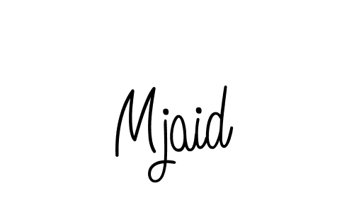 Once you've used our free online signature maker to create your best signature Angelique-Rose-font-FFP style, it's time to enjoy all of the benefits that Mjaid name signing documents. Mjaid signature style 5 images and pictures png