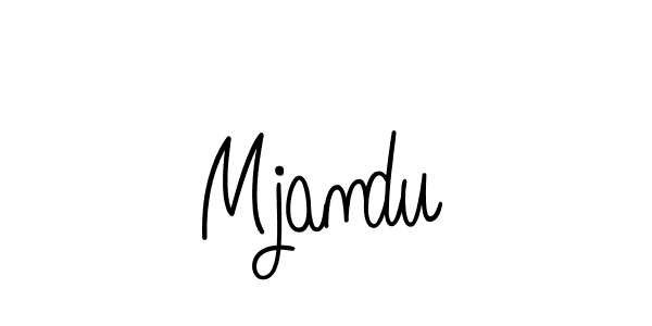 if you are searching for the best signature style for your name Mjandu. so please give up your signature search. here we have designed multiple signature styles  using Angelique-Rose-font-FFP. Mjandu signature style 5 images and pictures png